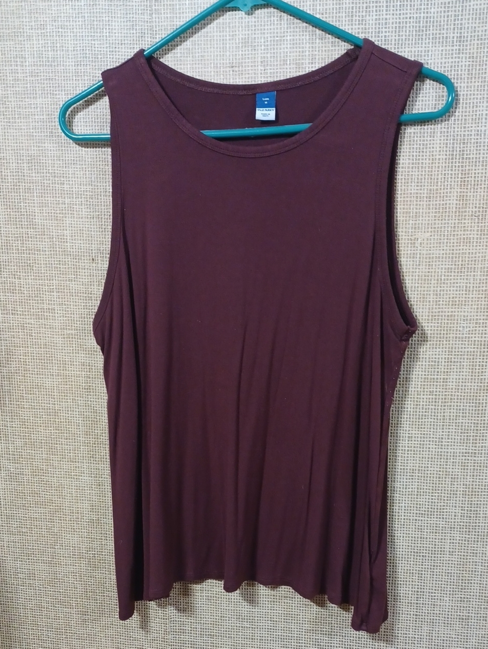 Old Navy Women's Sleeveless Tank - Maroon